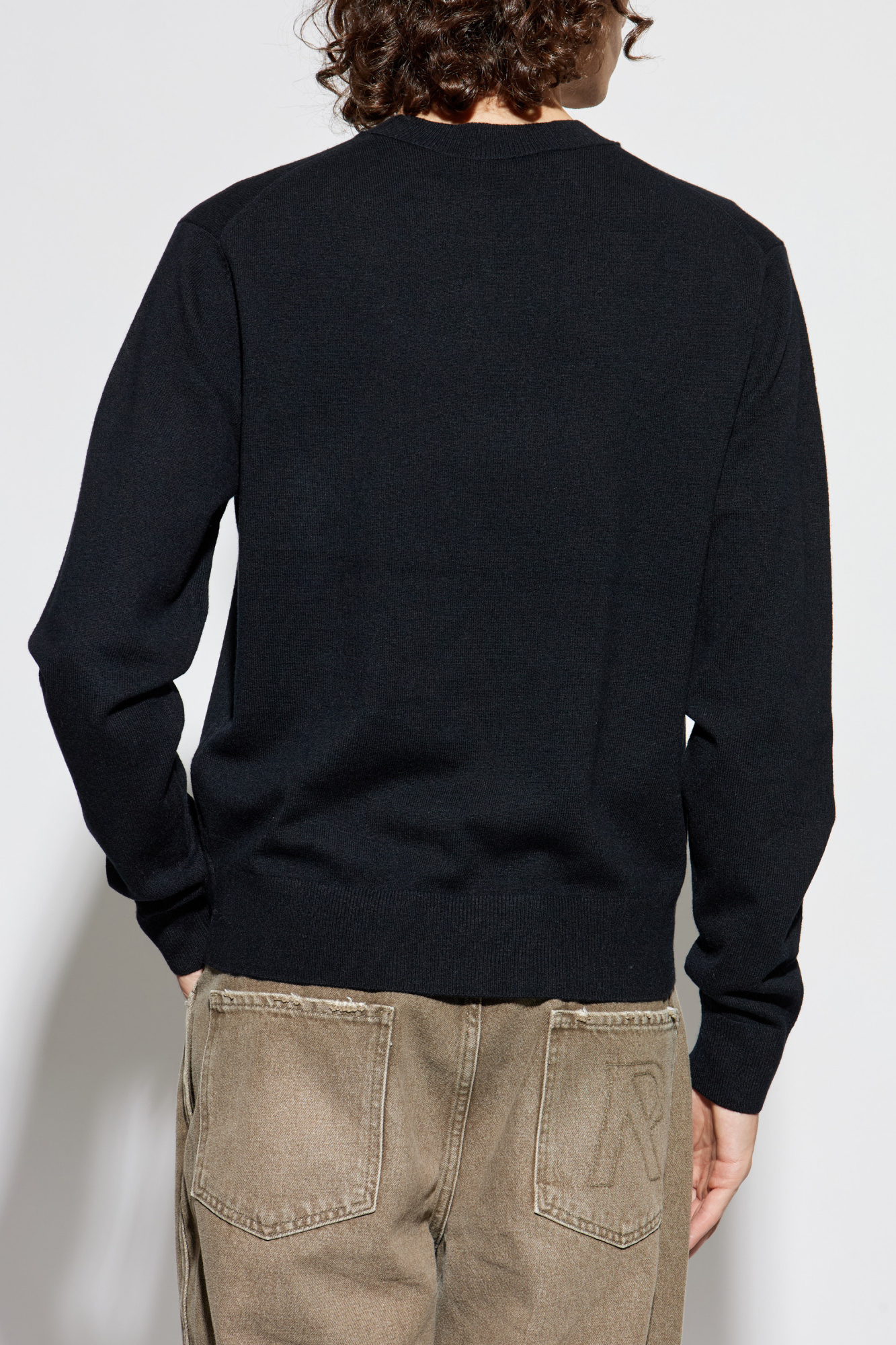 Acne Studios Wool sweater with logo | Men's | Vitkac